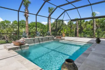 Pool - Spanish Modern Home - Flagler County FL